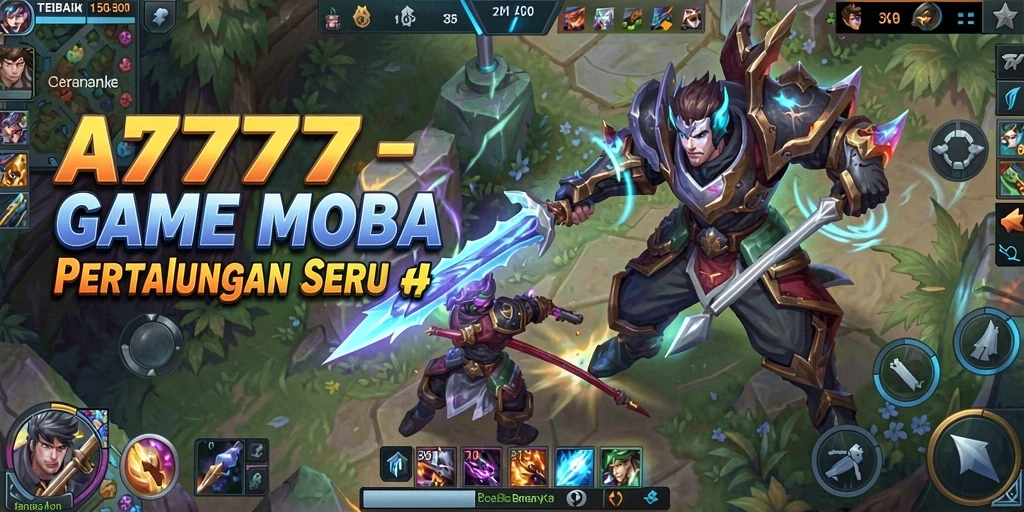 Screenshot gameplay A7777 yang menunjukkan aksi seru dalam pertempuran.