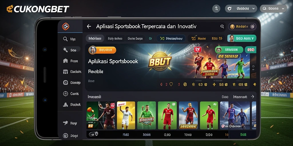 Tampilan antarmuka pengguna CUKONGBET yang menarik dan ramah pengguna.