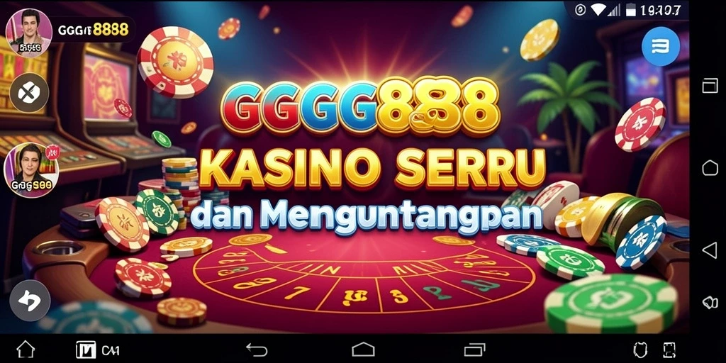 Tampilan gameplay GGG888 yang penuh warna dan menarik.