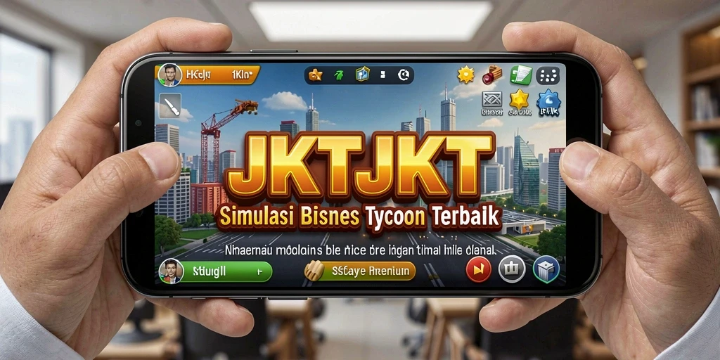 Tampilan gameplay JKTJKT yang menarik dan penuh warna.