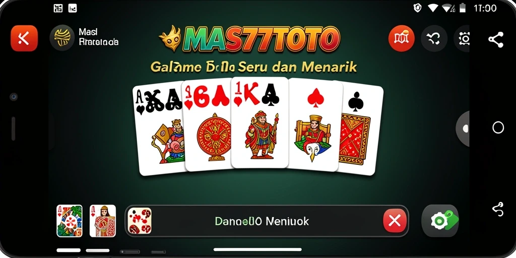 Tampilan gameplay Domino di MAS77TOTO yang mendebarkan dan penuh strategi.