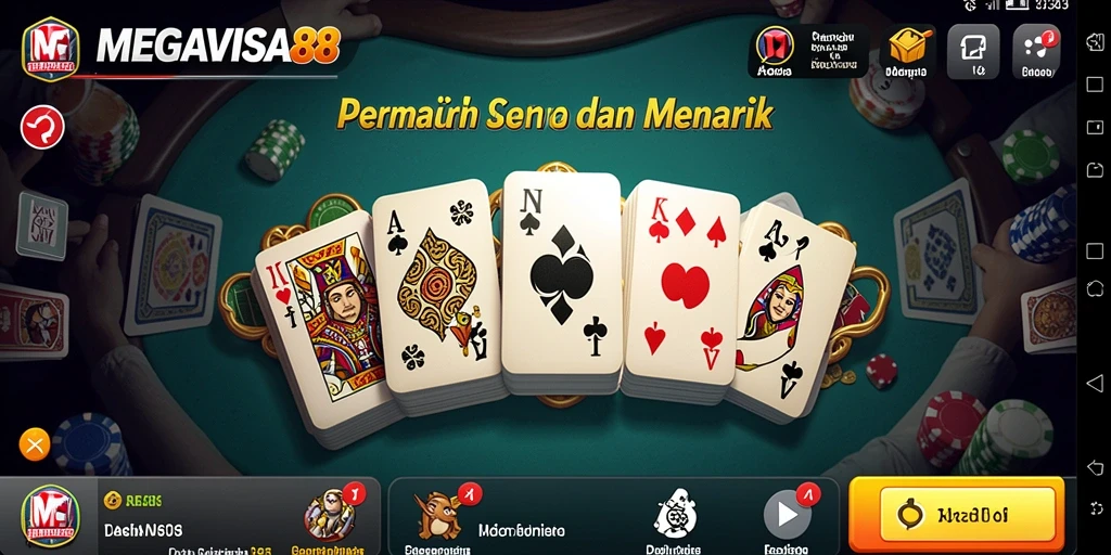 Tangkapan layar dari gameplay seru MEGAVISA88 yang penuh strategi.