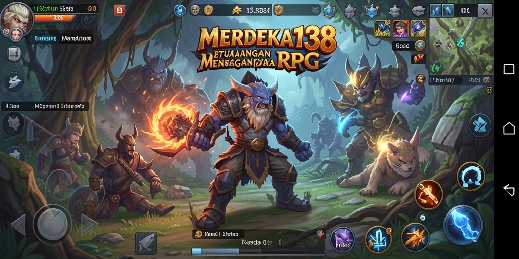 Tampilan gameplay MERDEKA138 yang menarik dan penuh aksi.