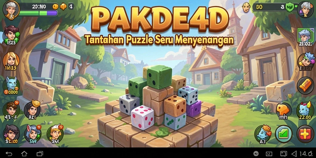 Screenshot PAKDE4D menunjukkan gameplay Puzzle yang menarik dan menantang.