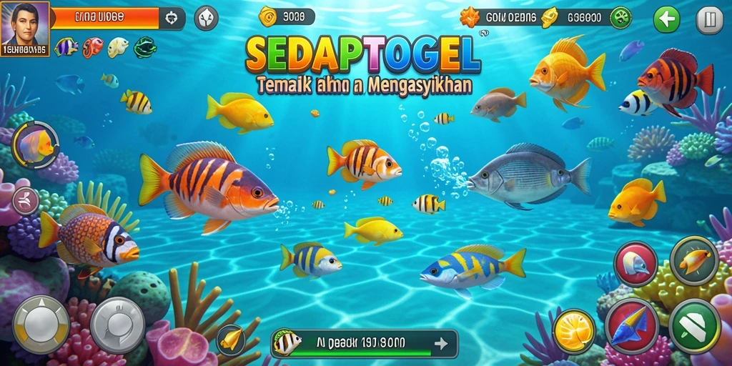 Gameplay menarik SEDAPTOGEL yang penuh warna dan seru.