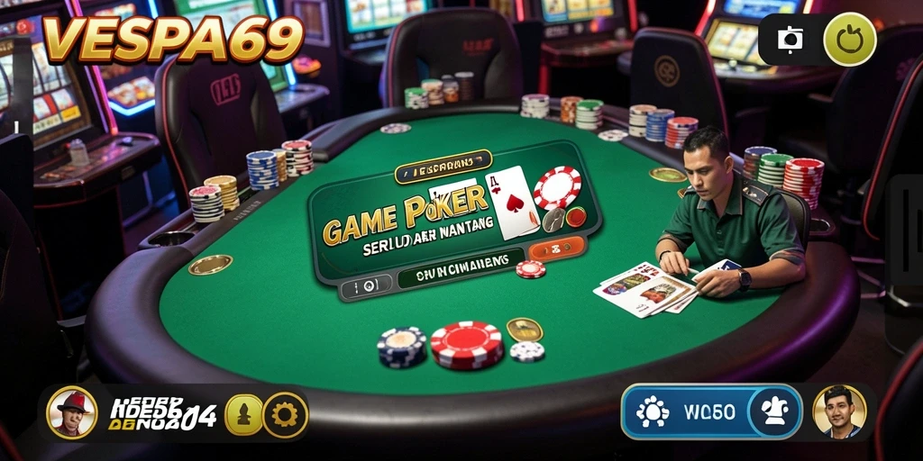 Tampilan gameplay VESPA69 yang seru dan menarik.