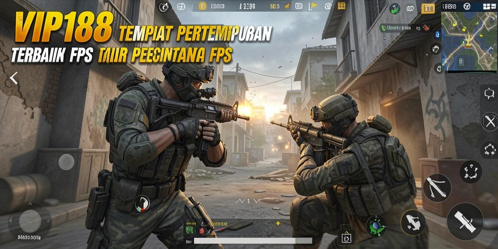 Gameplay intens VIP188 memperlihatkan pertempuran yang mendebarkan.
